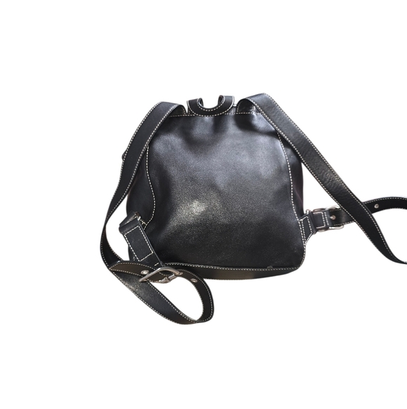 Coach Vintage 90\'s Y2K Elegant Black Leather Legacy Backpack 9569 main image 10